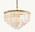 Artisan 1920s Odeon Round Chandelier