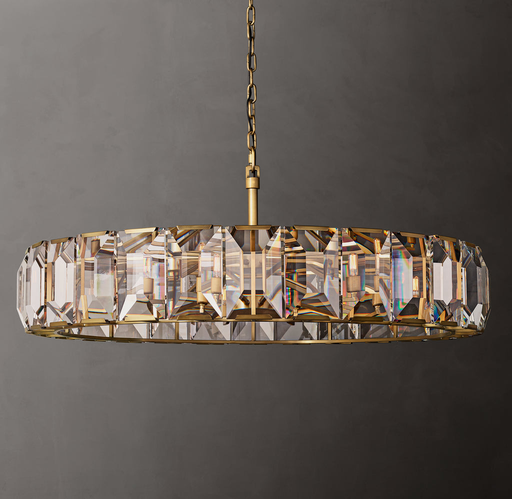 Signature Harlow Crystal Round Chandelier