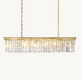 Sculptural Rhys Rectangular Chandelier
