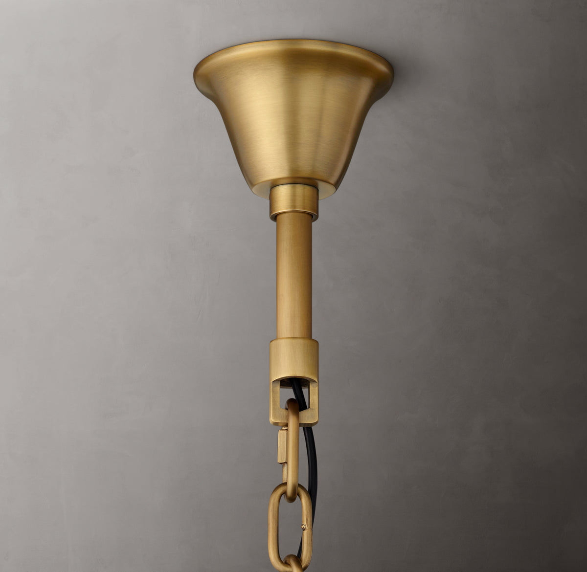 Sculptural Rhys Round Chandelier – 43"