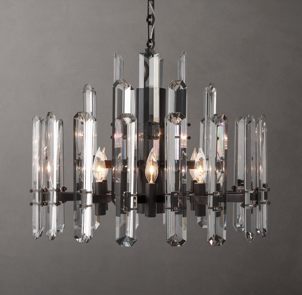 Signature Bonnington Round Chandelier, alternate view