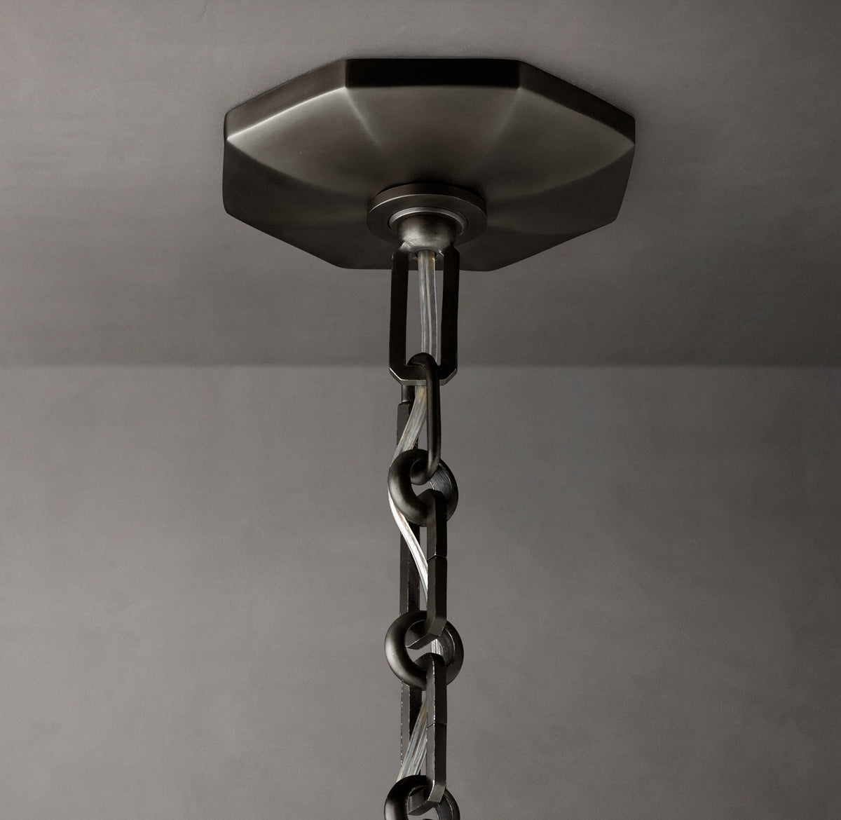Signature Bonnington Round Chandelier – 24" Bronze