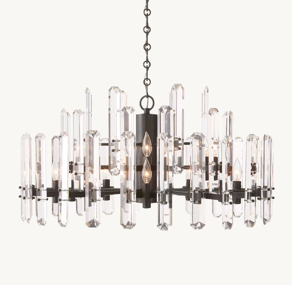 Signature Bonnington Round Chandelier, alternate view