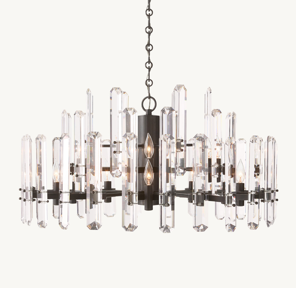 Signature Bonnington Round Chandelier, alternate view