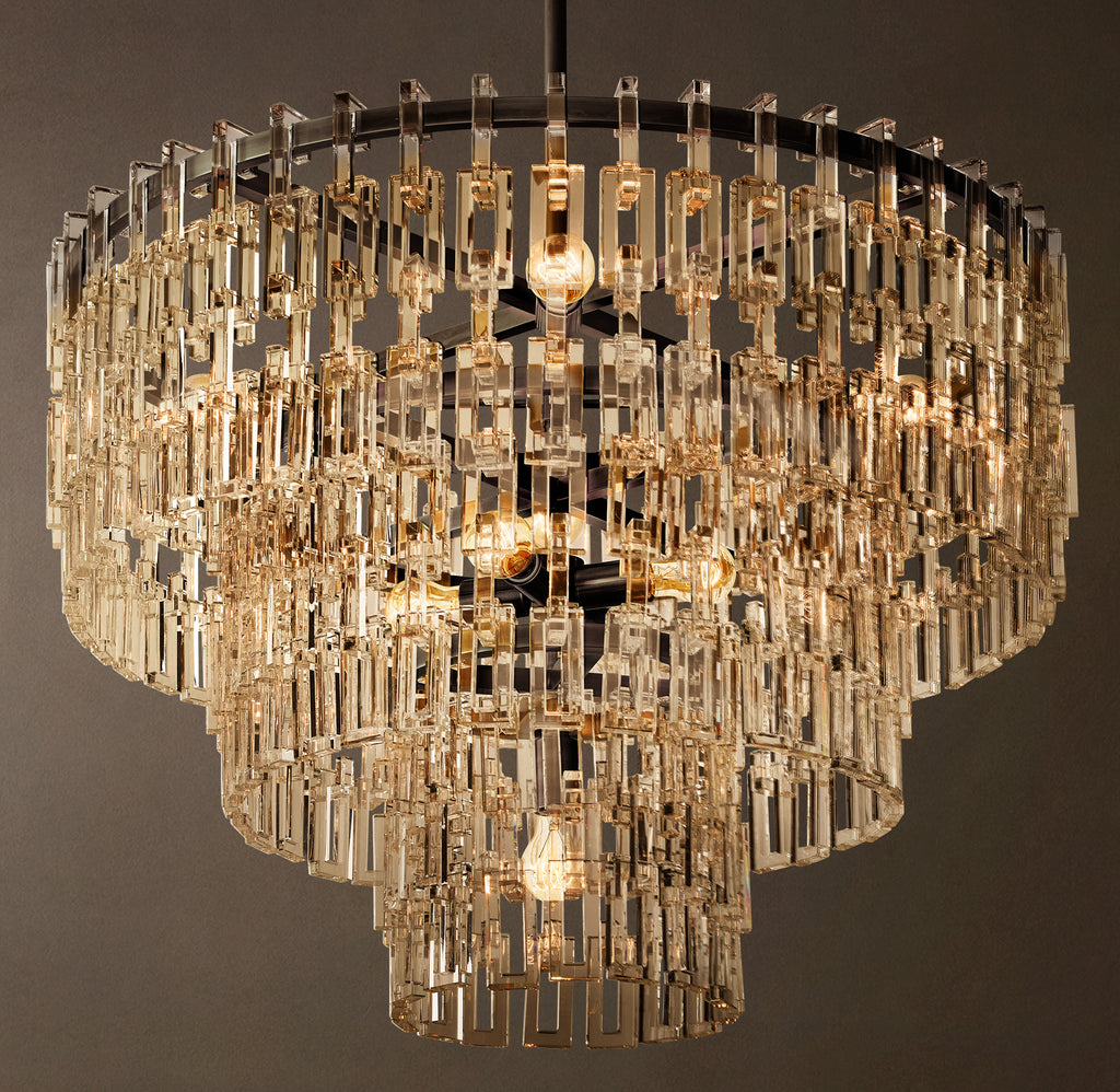 Artisan Marignan Tiered Round Chandelier, alternate view
