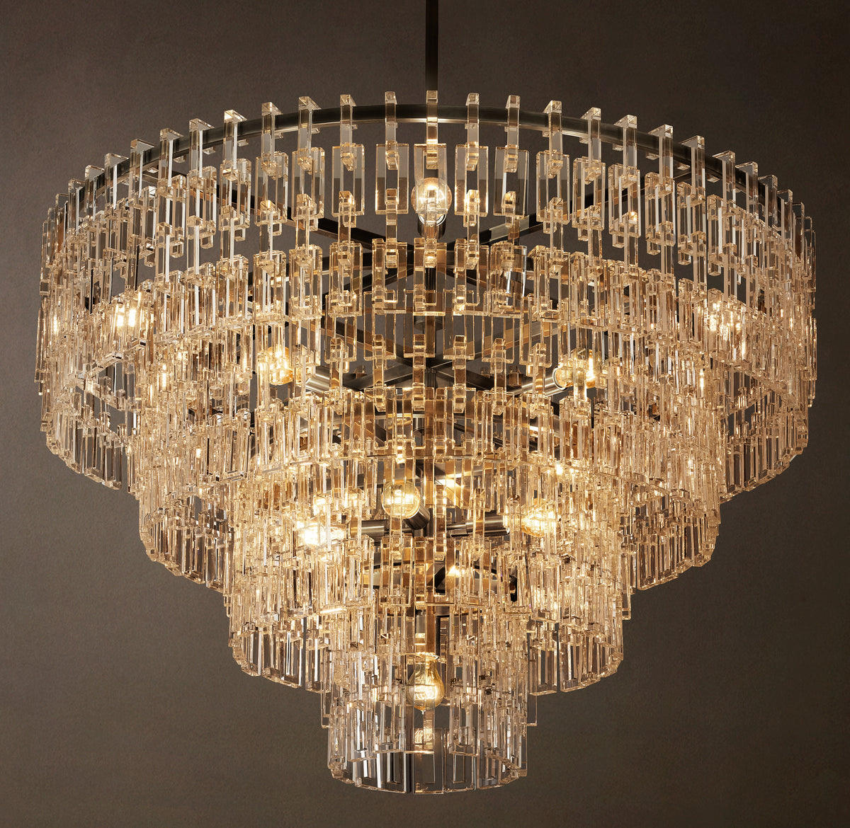 Artisan Marignan Tiered Round Chandelier, alternate view