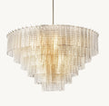 Heritage Sirene Clear Glass Round Chandelier
