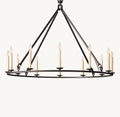 Heritage 19th C. English Openwork Round Chandelier