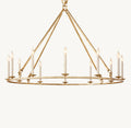 Heritage 19th C. English Openwork Round Chandelier
