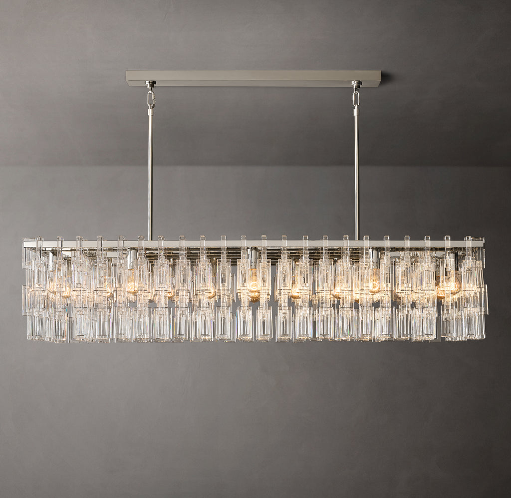Artisan Marignan Rectangular Chandelier, alternate view