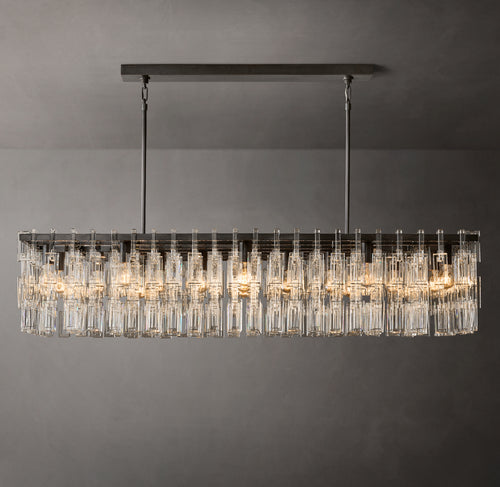 Artisan Marignan Rectangular Chandelier, alternate view