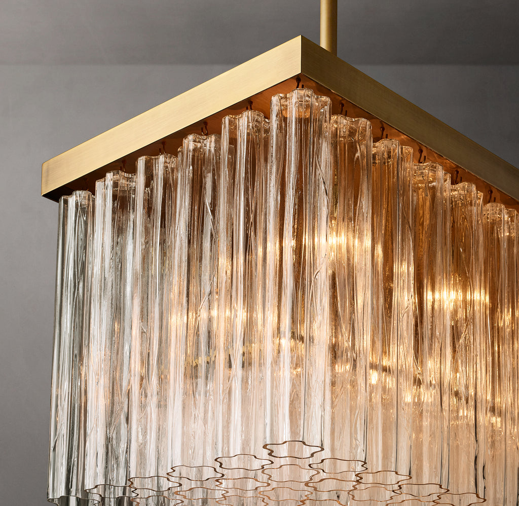 Heritage Cielo Rectangular Chandelier – 54"