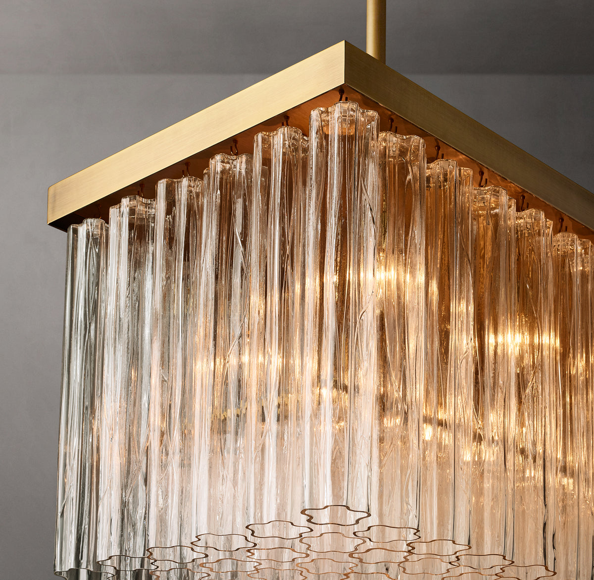 Heritage Cielo Rectangular Chandelier – 54"