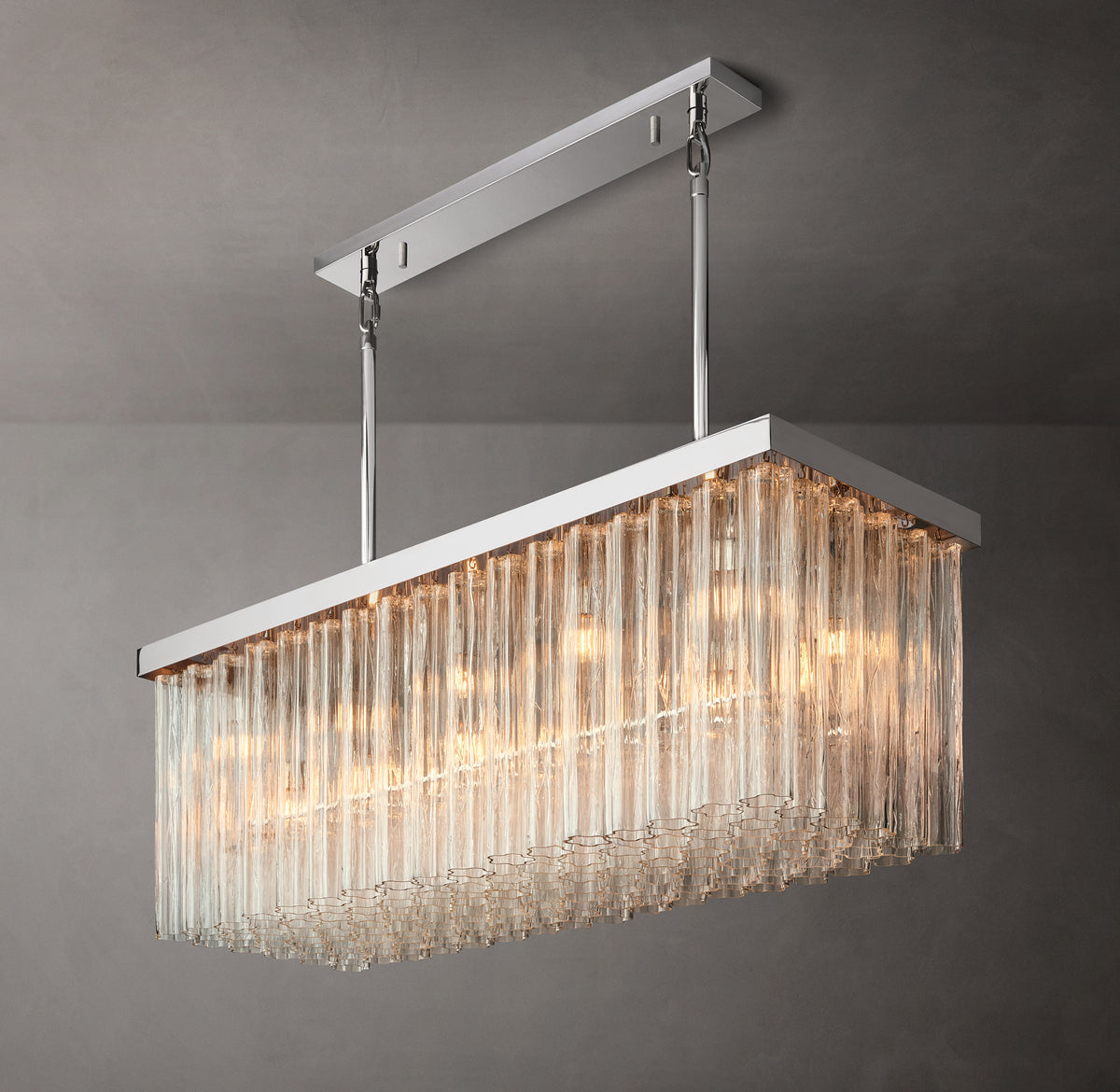 Heritage Cielo Rectangular Chandelier – 54"