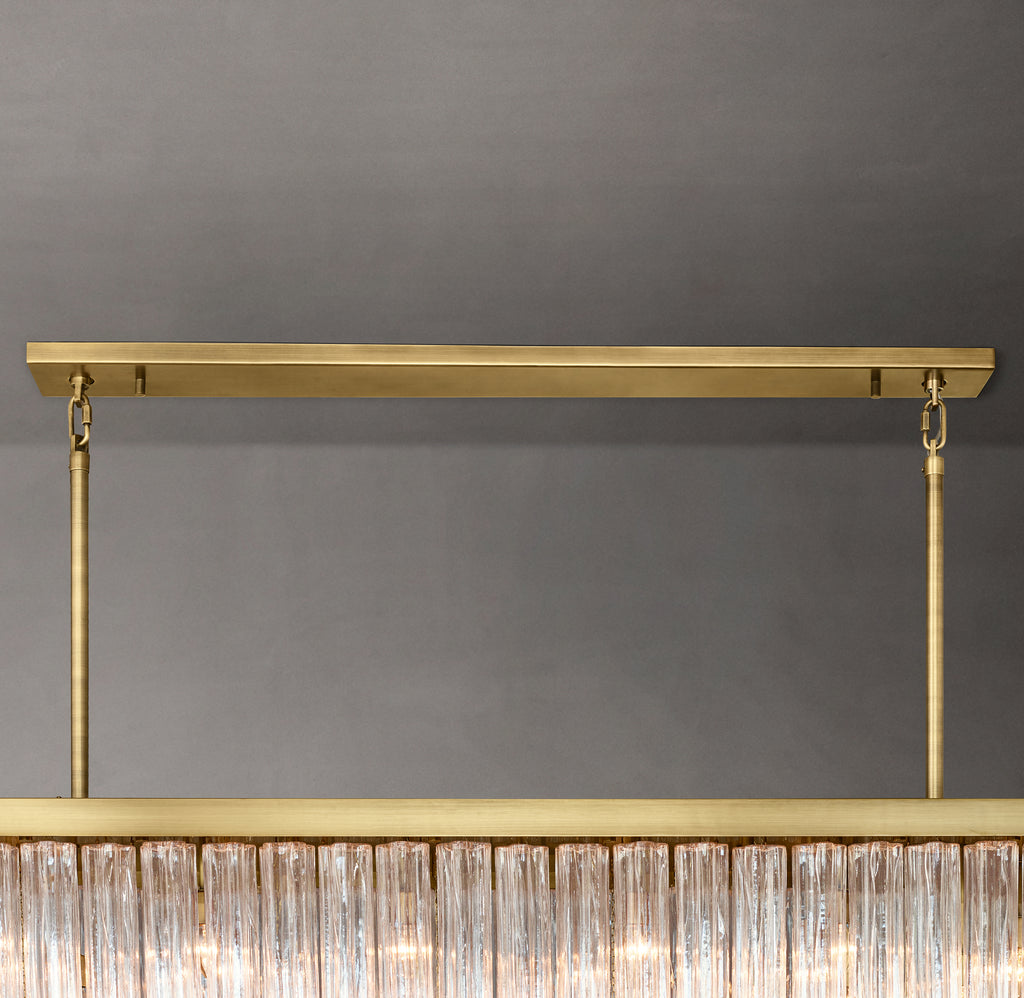 Heritage Cielo Rectangular Chandelier – 73"