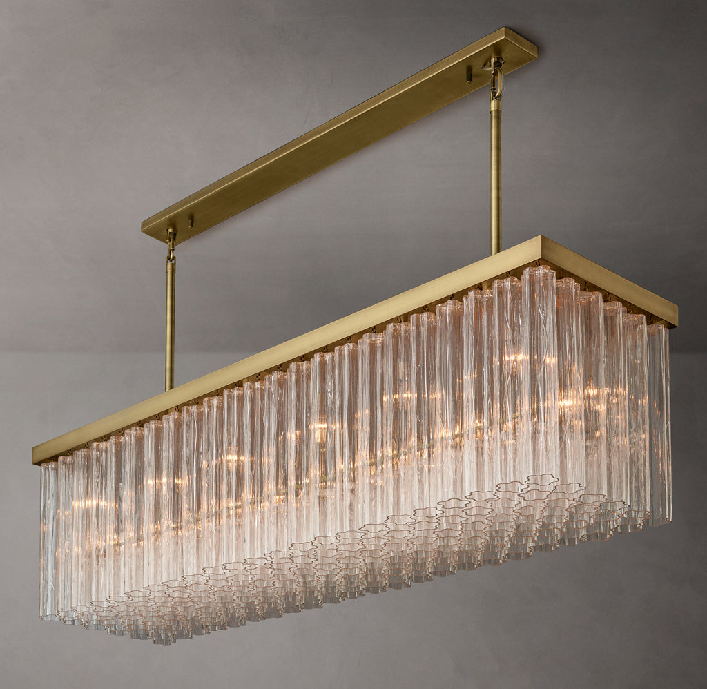 Heritage Cielo Rectangular Chandelier – 73"