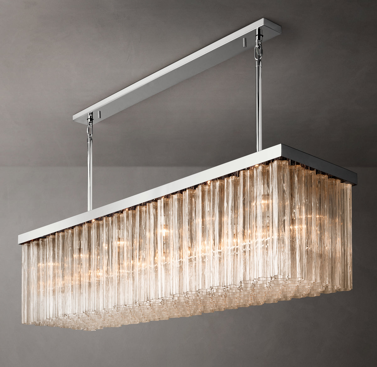 Heritage Cielo Rectangular Chandelier – 73"