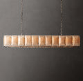 Signature Harlow Calcite Rectangular Chandelier