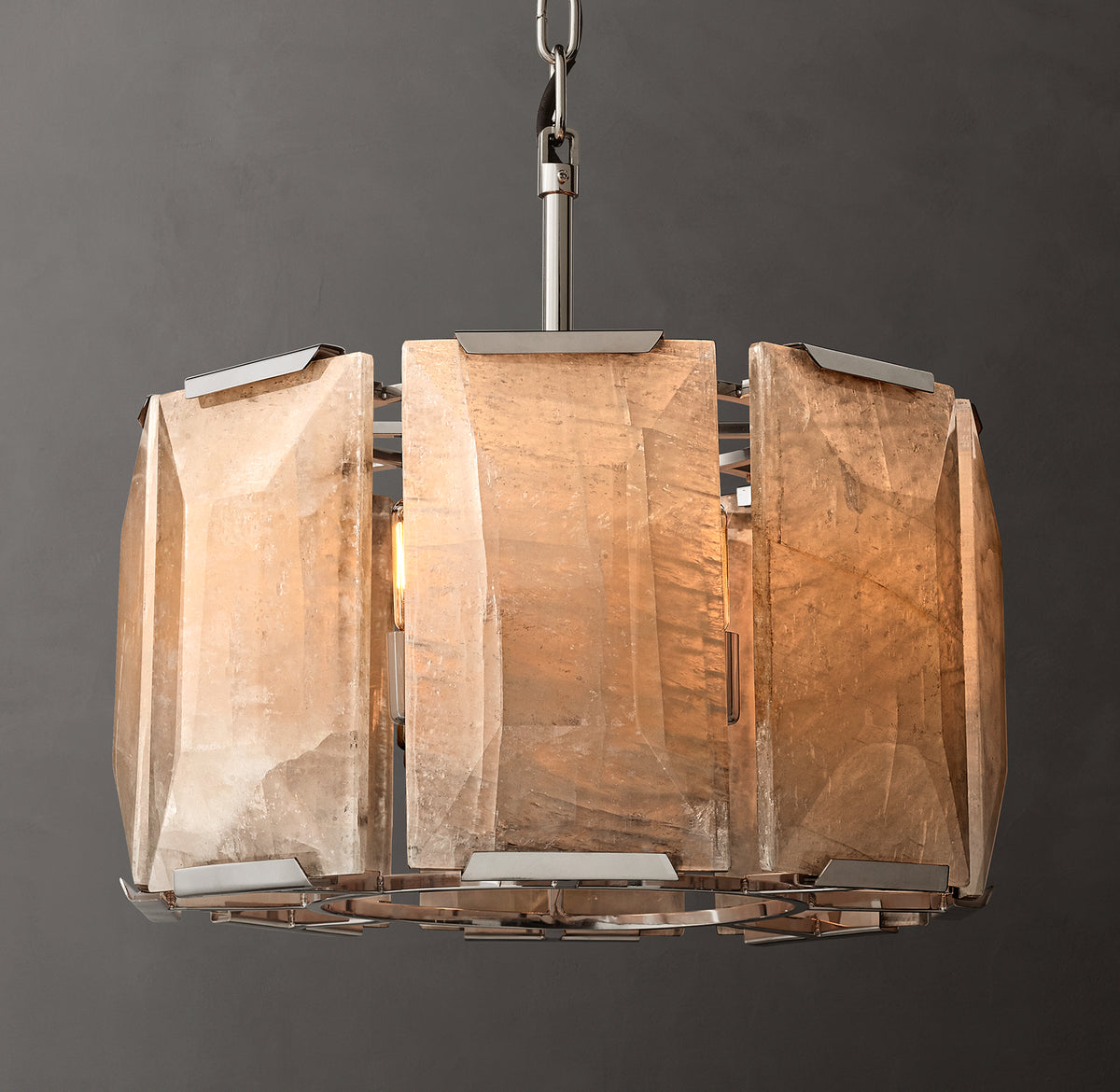 Signature Harlow Calcite Round Chandelier