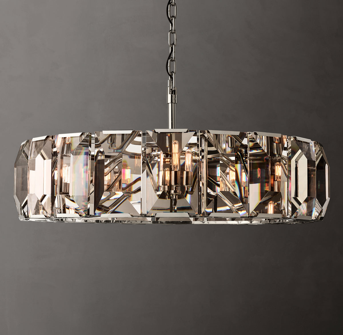 Signature Harlow Crystal Round Chandelier