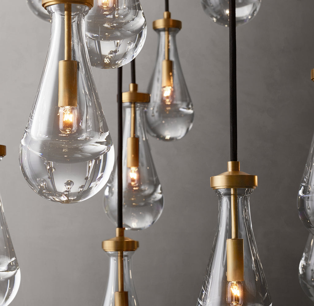 Signature Rain Round Chandelier – 60"