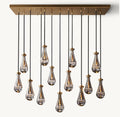 Signature Rain Rectangular Chandelier