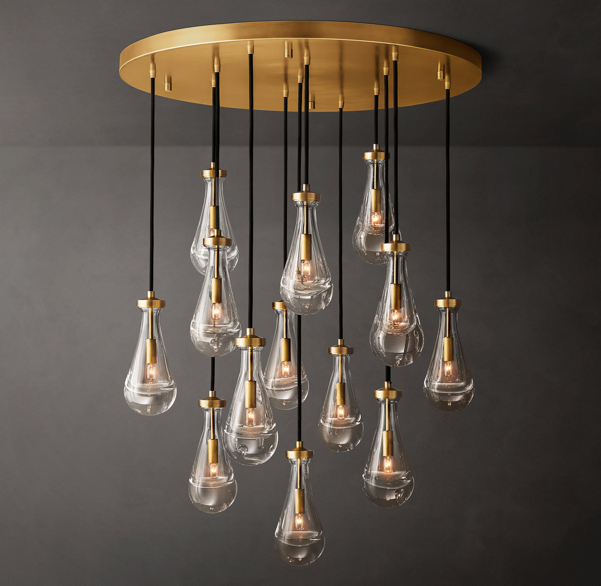 Signature Rain Round Chandelier