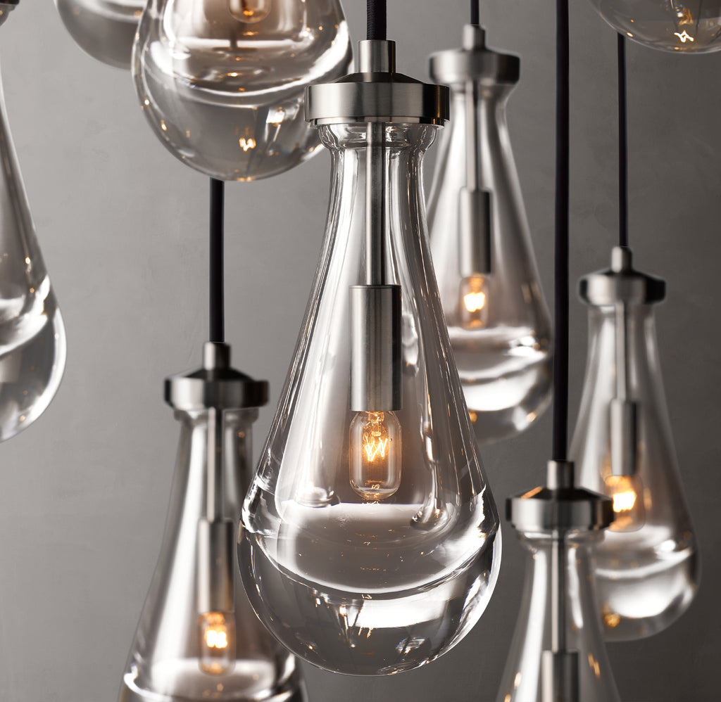 Signature Rain Round Chandelier – 36"