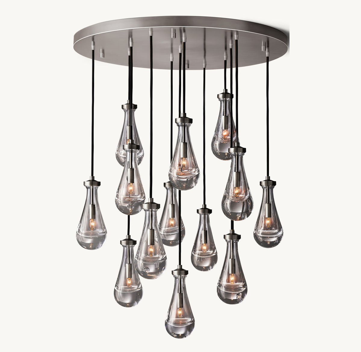 Signature Rain Round Chandelier