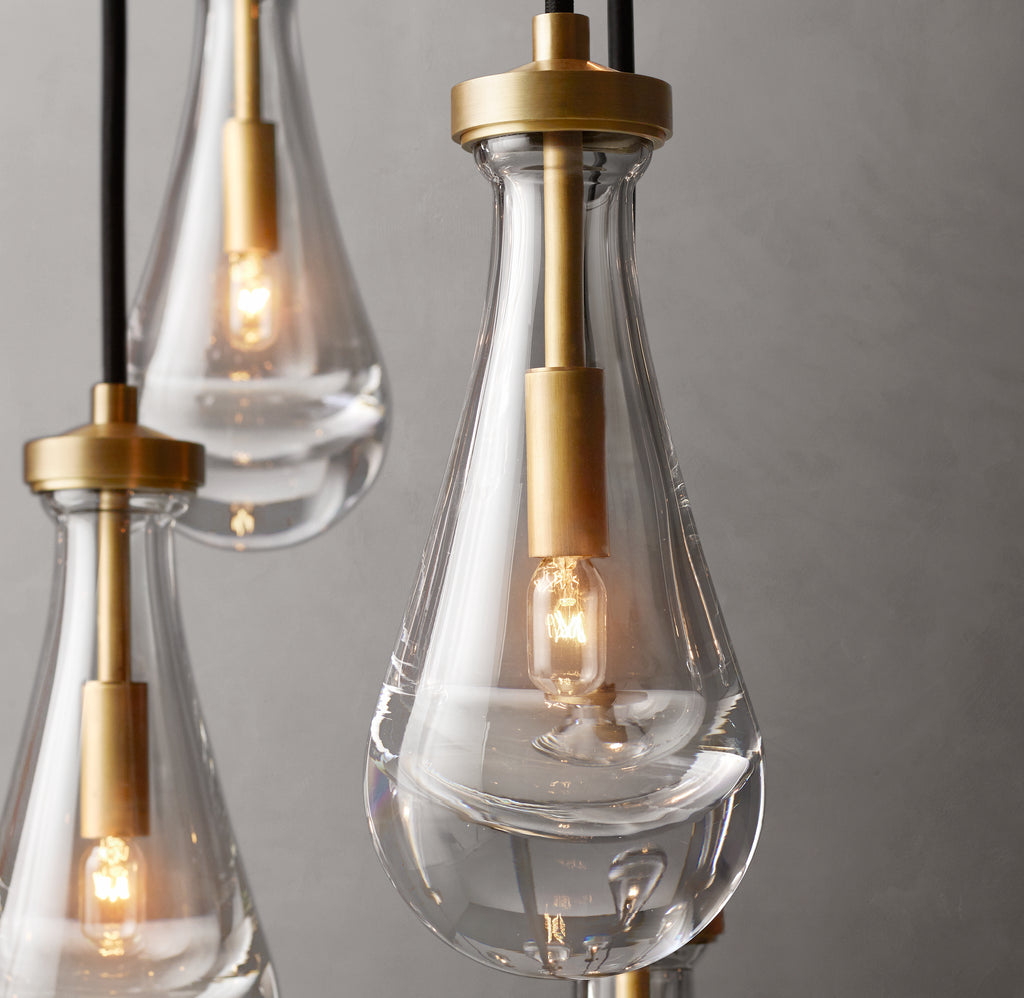 Signature Rain Round Chandelier – 47"