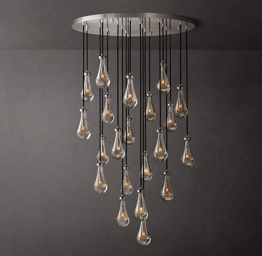 Signature Rain Round Chandelier