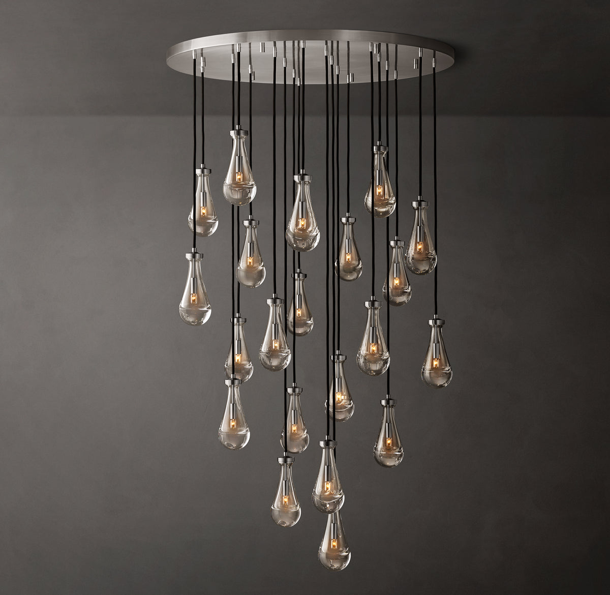 Signature Rain Round Chandelier