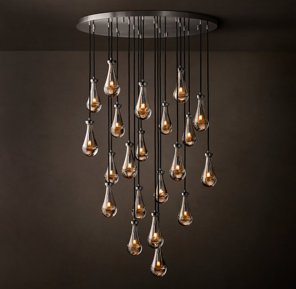 Signature Rain Round Chandelier – 47"