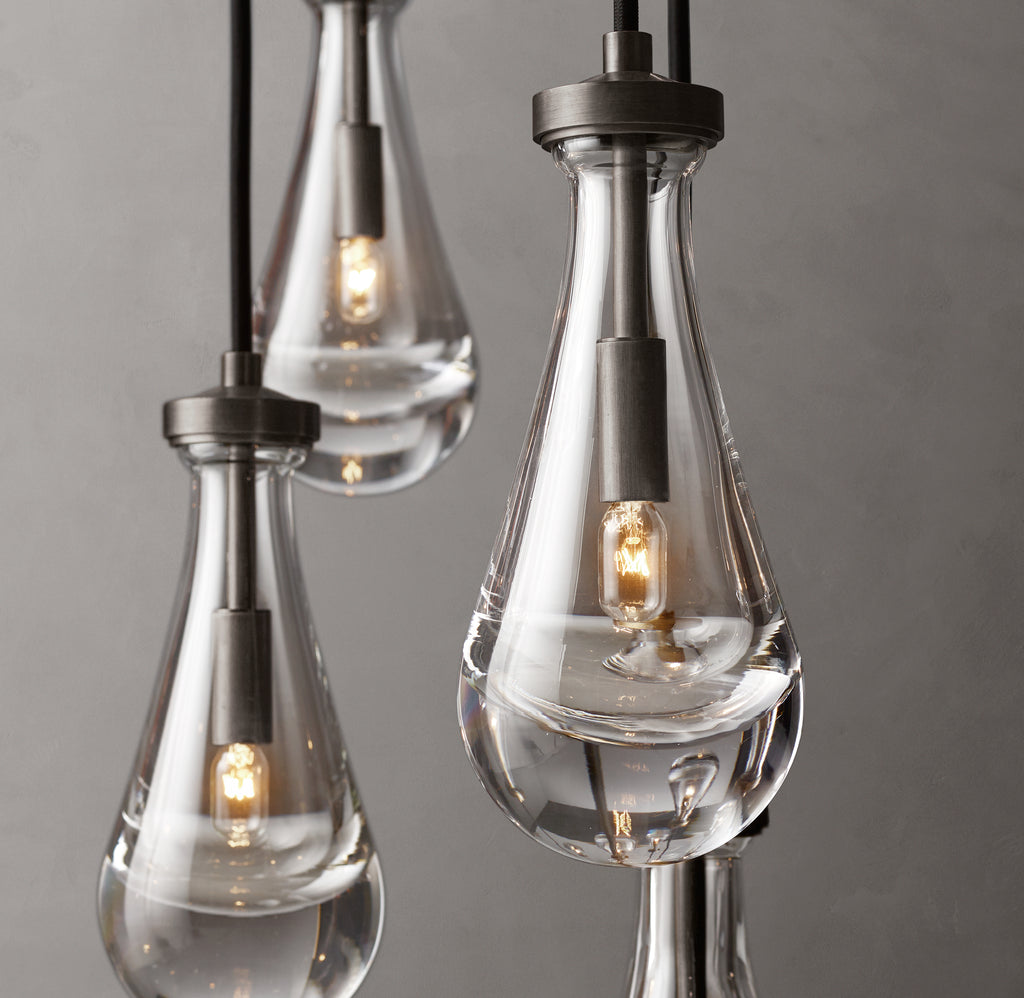 Signature Rain Round Chandelier – 47"