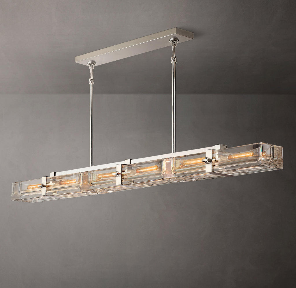 Sculptural Savile Linear Chandelier – 72"