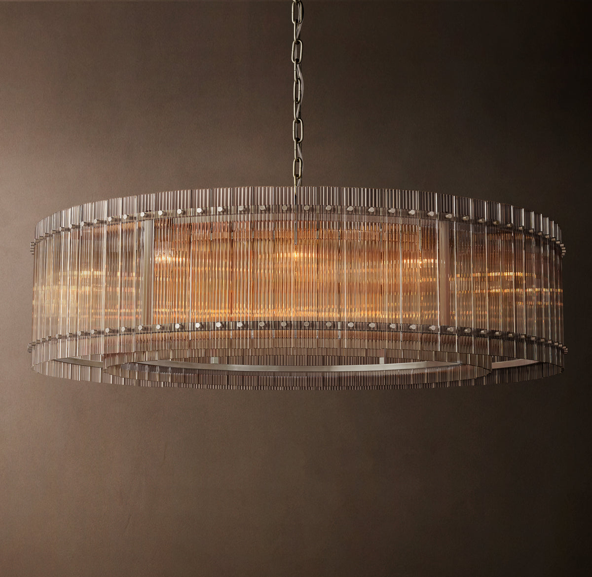 Sculptural San Marco Glass Round Chandelier, alternate view