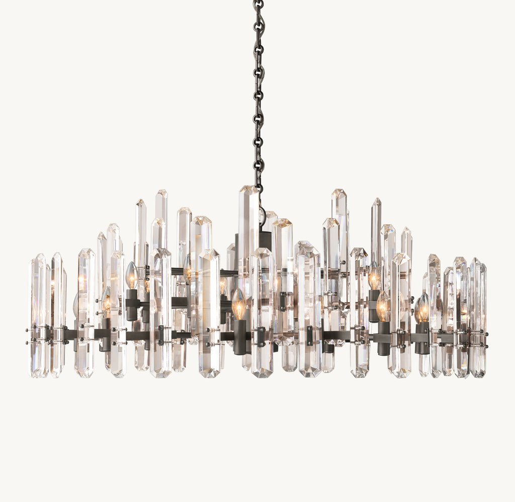 Signature Bonnington Round Chandelier, alternate view