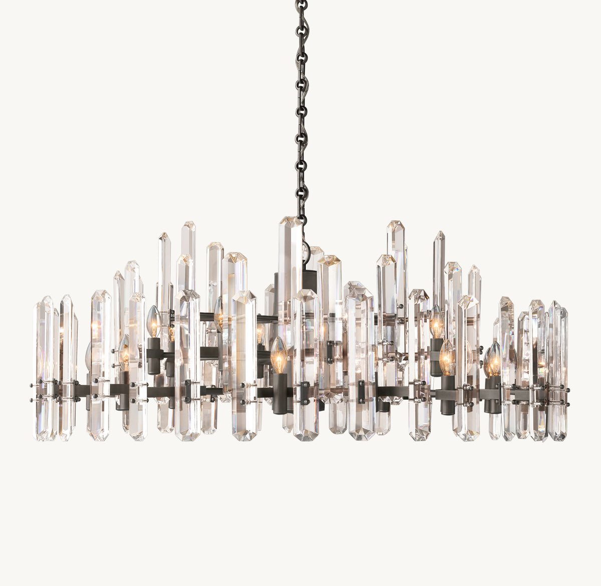 Signature Bonnington Round Chandelier, alternate view