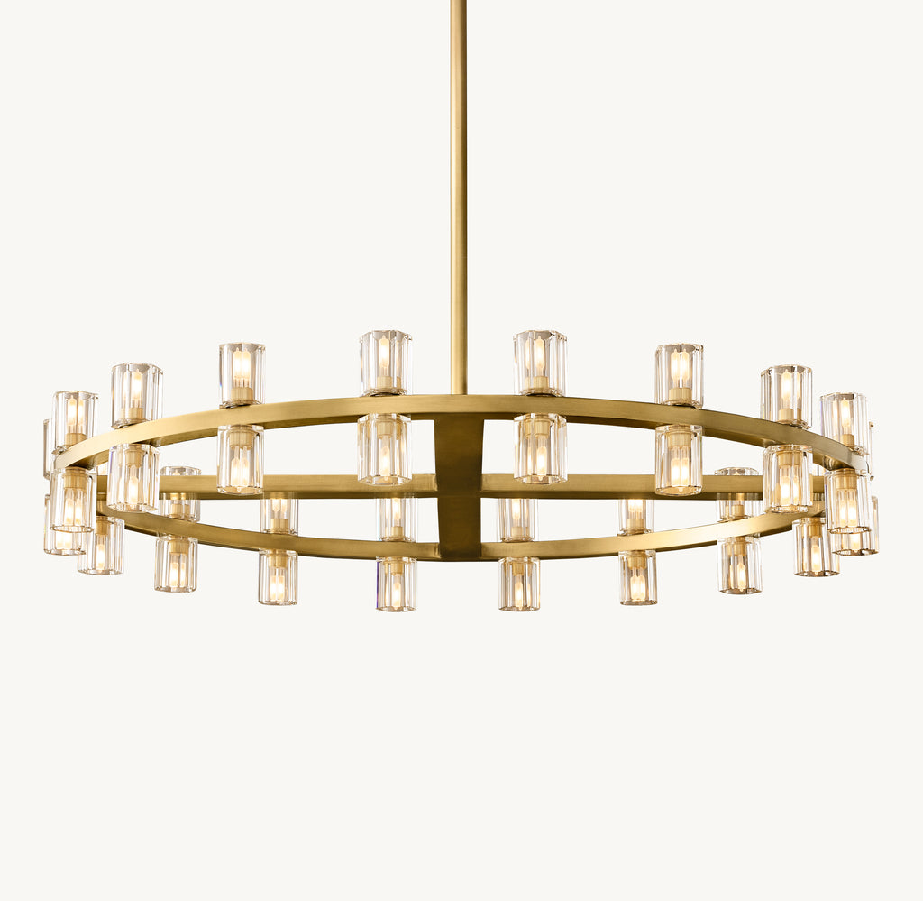 Artisan Arcachon LED Round Chandelier, alternate view