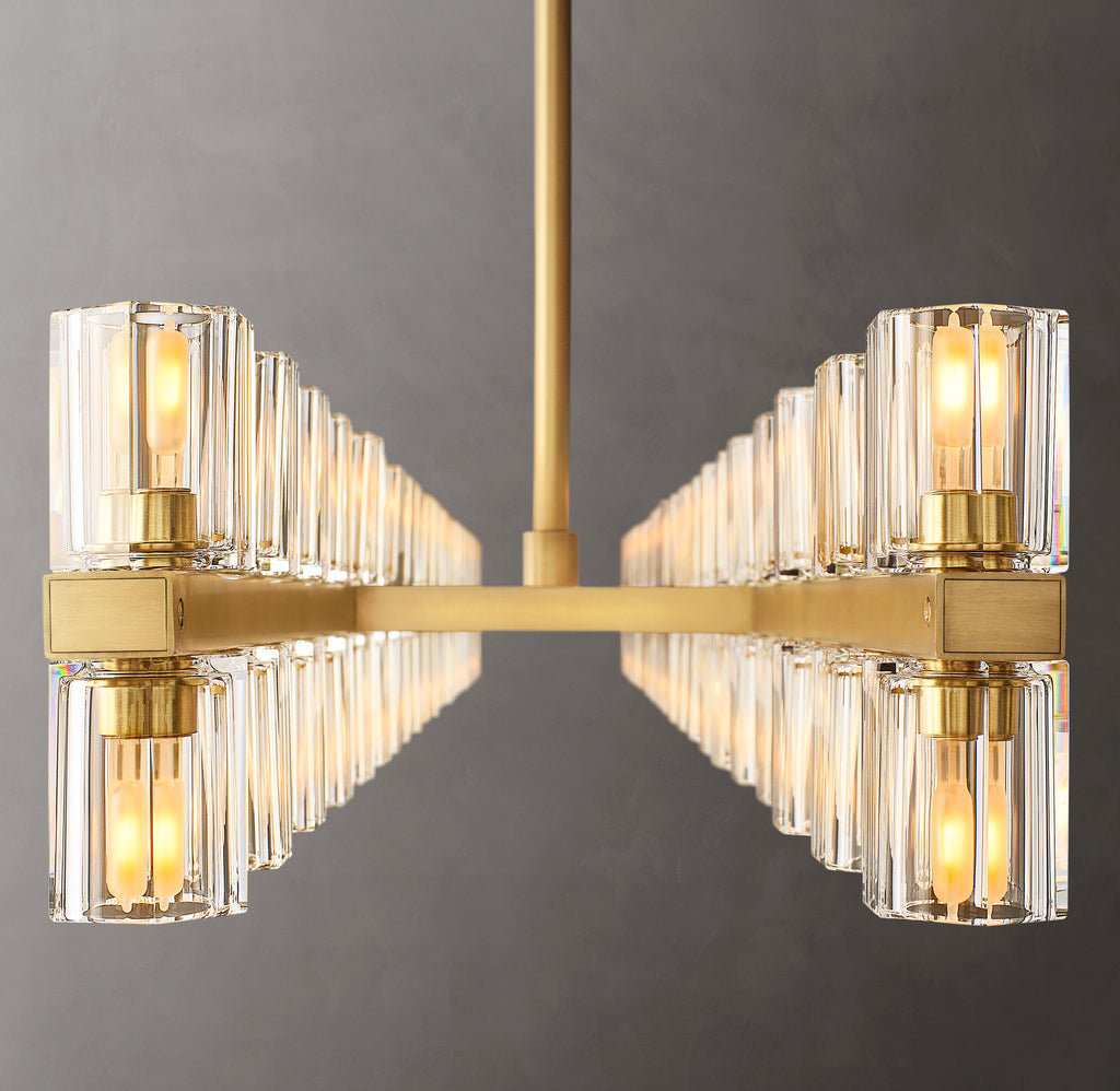 Artisan Arcachon LED Rectangular Chandelier – 72"