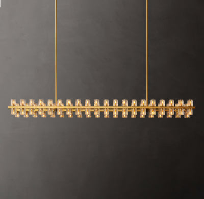 Artisan Arcachon LED Rectangular Chandelier – 72"