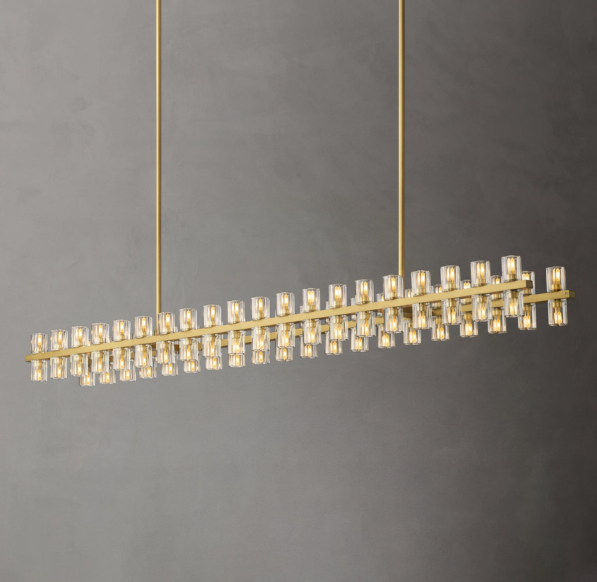 Artisan Arcachon LED Rectangular Chandelier – 72"