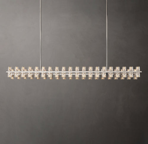Artisan Arcachon LED Rectangular Chandelier, alternate view