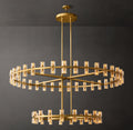 Artisan Arcachon LED Round Two-Tier Chandelier