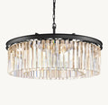 Sculptural Rhys Round Chandelier