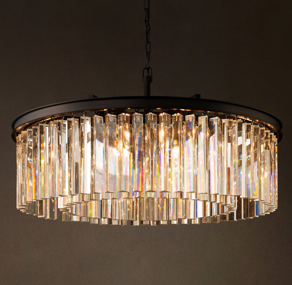 Sculptural Rhys Round Chandelier, alternate view