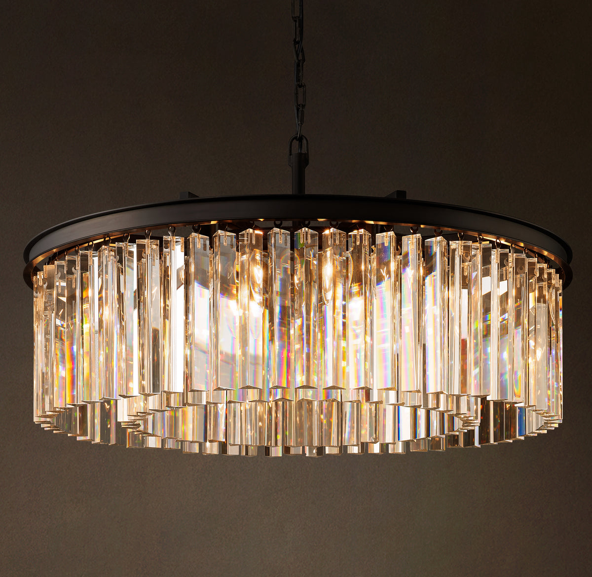Sculptural Rhys Round Chandelier, alternate view