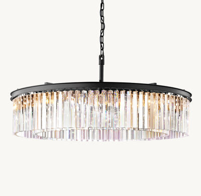 Sculptural Rhys Round Chandelier – 43"