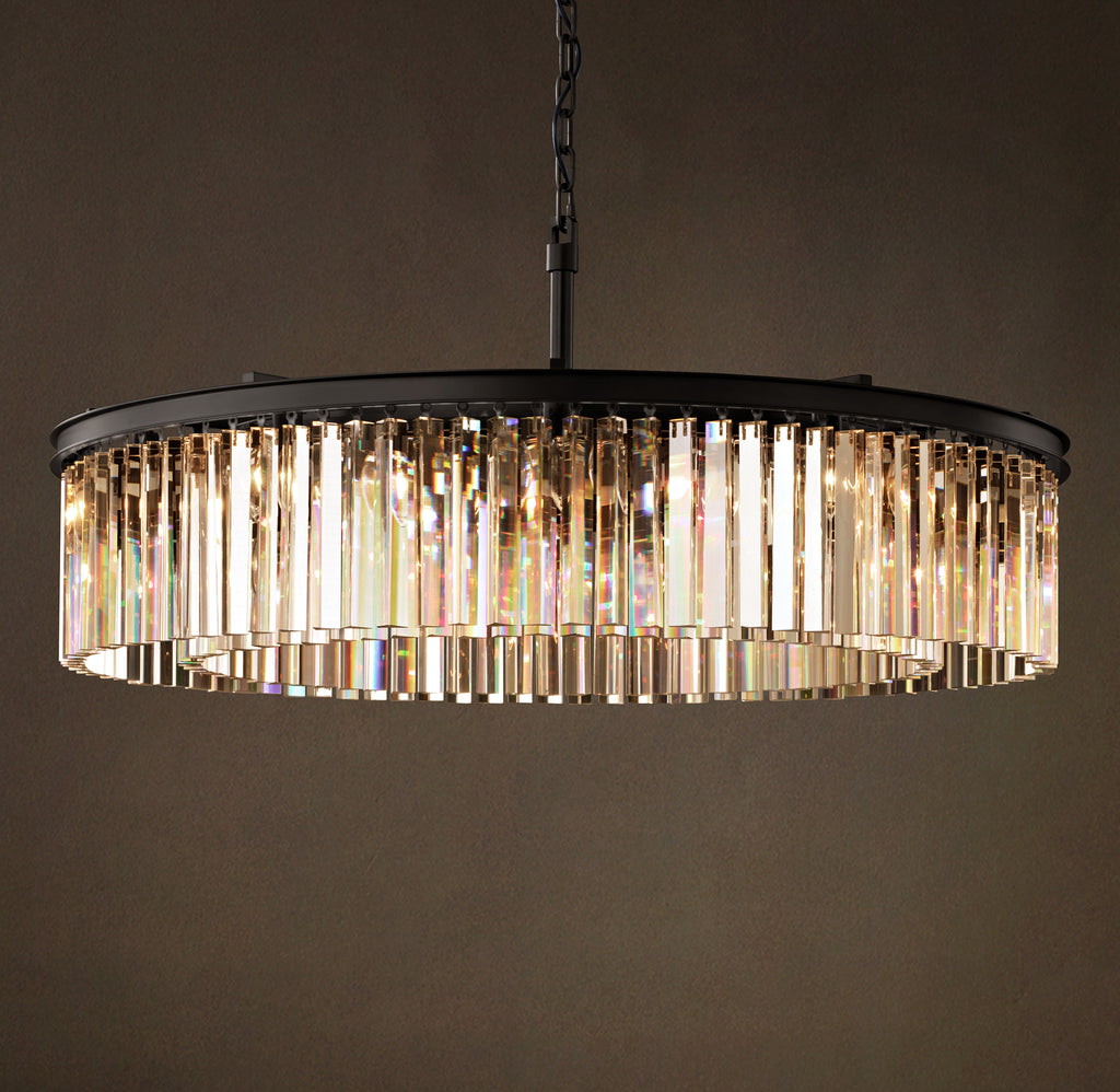 Sculptural Rhys Round Chandelier, alternate view