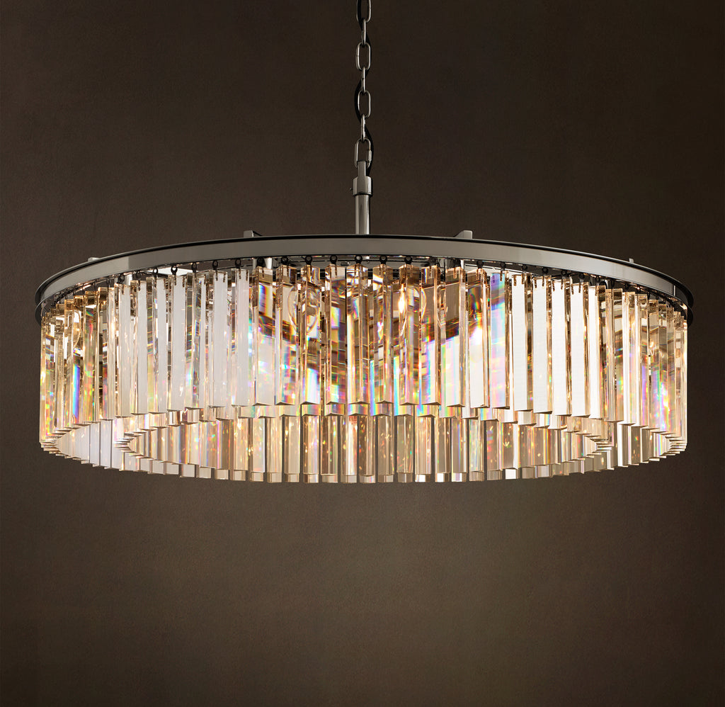 Sculptural Rhys Round Chandelier, alternate view